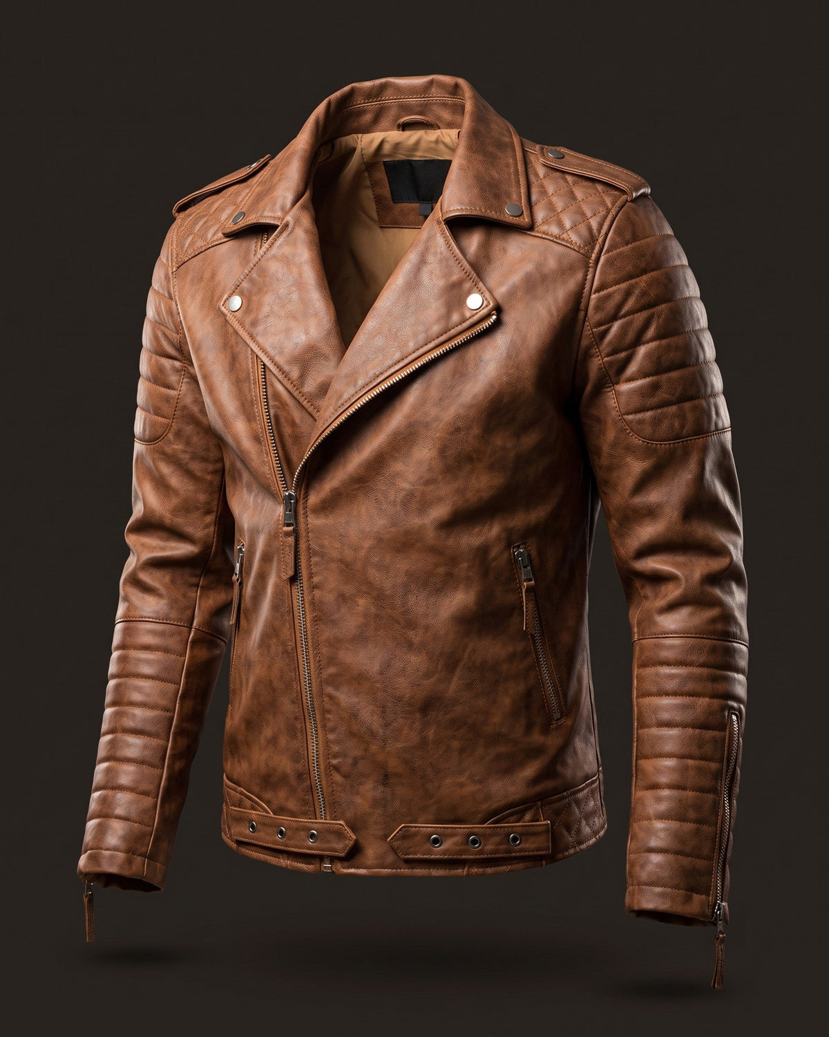 Aldo Faux Leather Biker Jacket